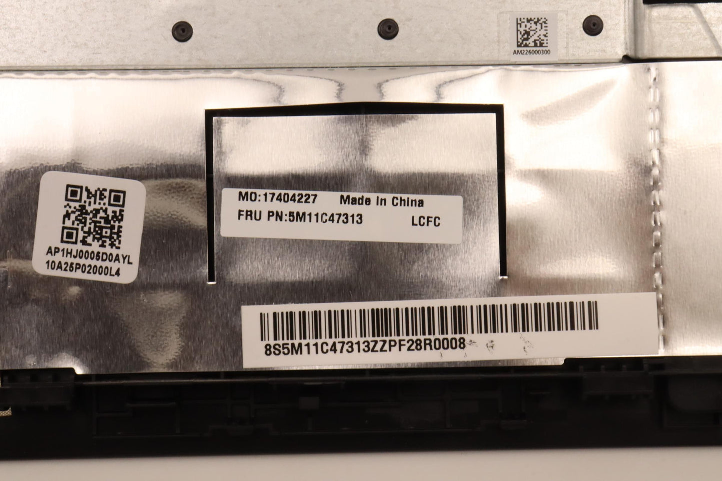 Lenovo Mech Assembly Kb C Hun(Pmx)Pt - 5M11C47313