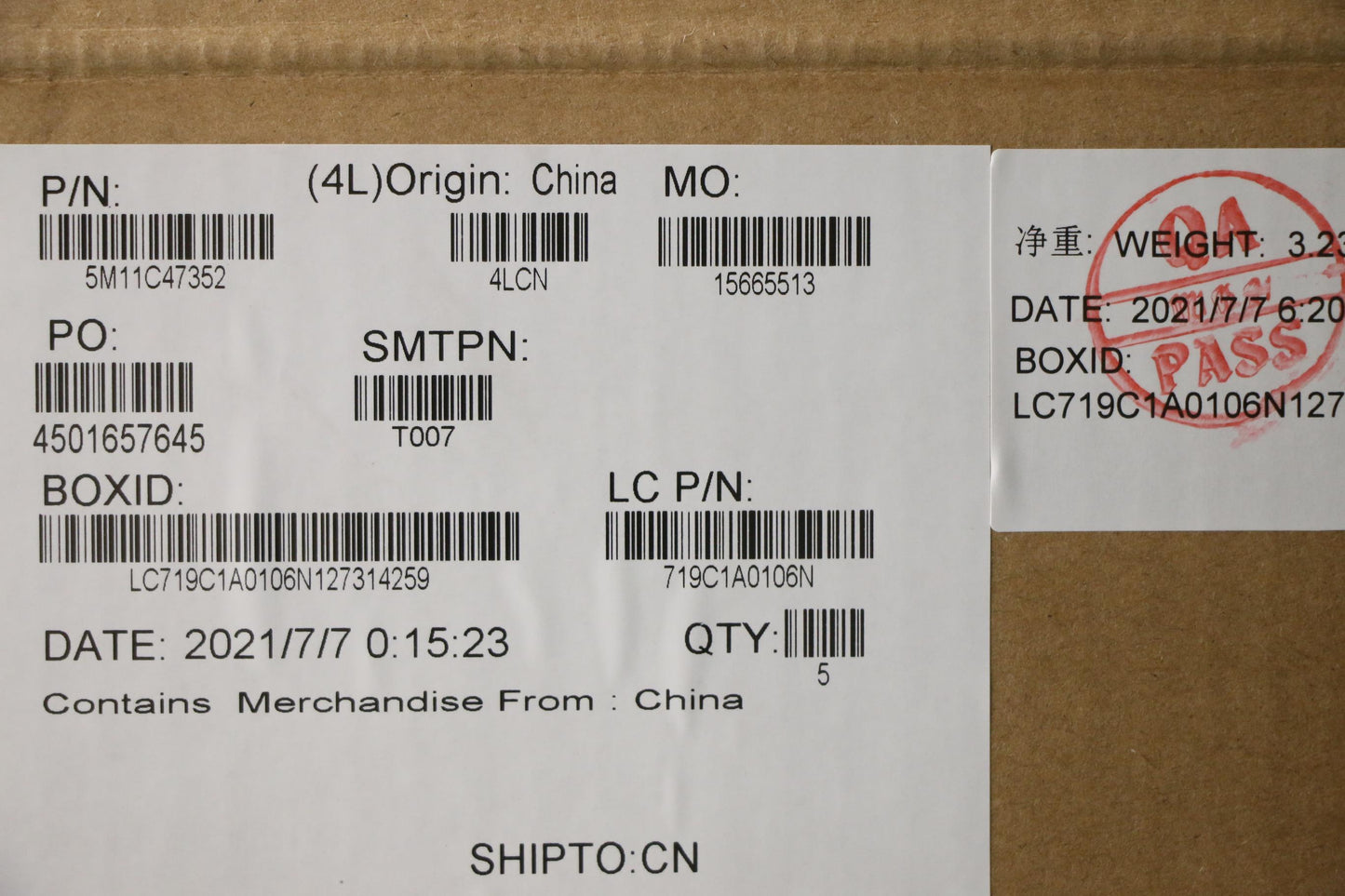 Lenovo Mech_Asm Kb C Euro Eng(Pmx)Pt - 5M11C47352