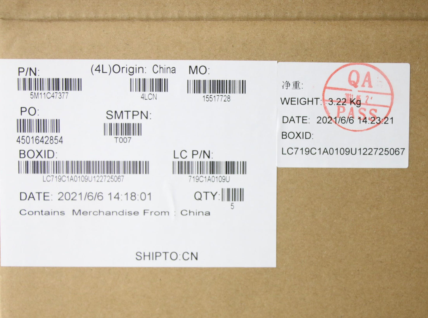 Lenovo Mech_Asm Kb C La Spa(Pmx)Pt Fp - 5M11C47377