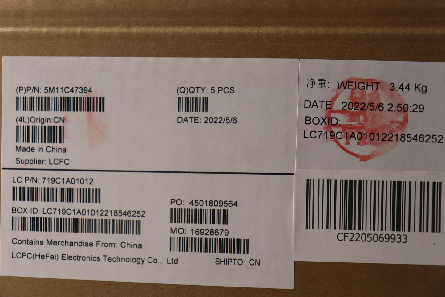 Lenovo Mech Assembly Kb C Eng Bklt(Sr - 5M11C47394