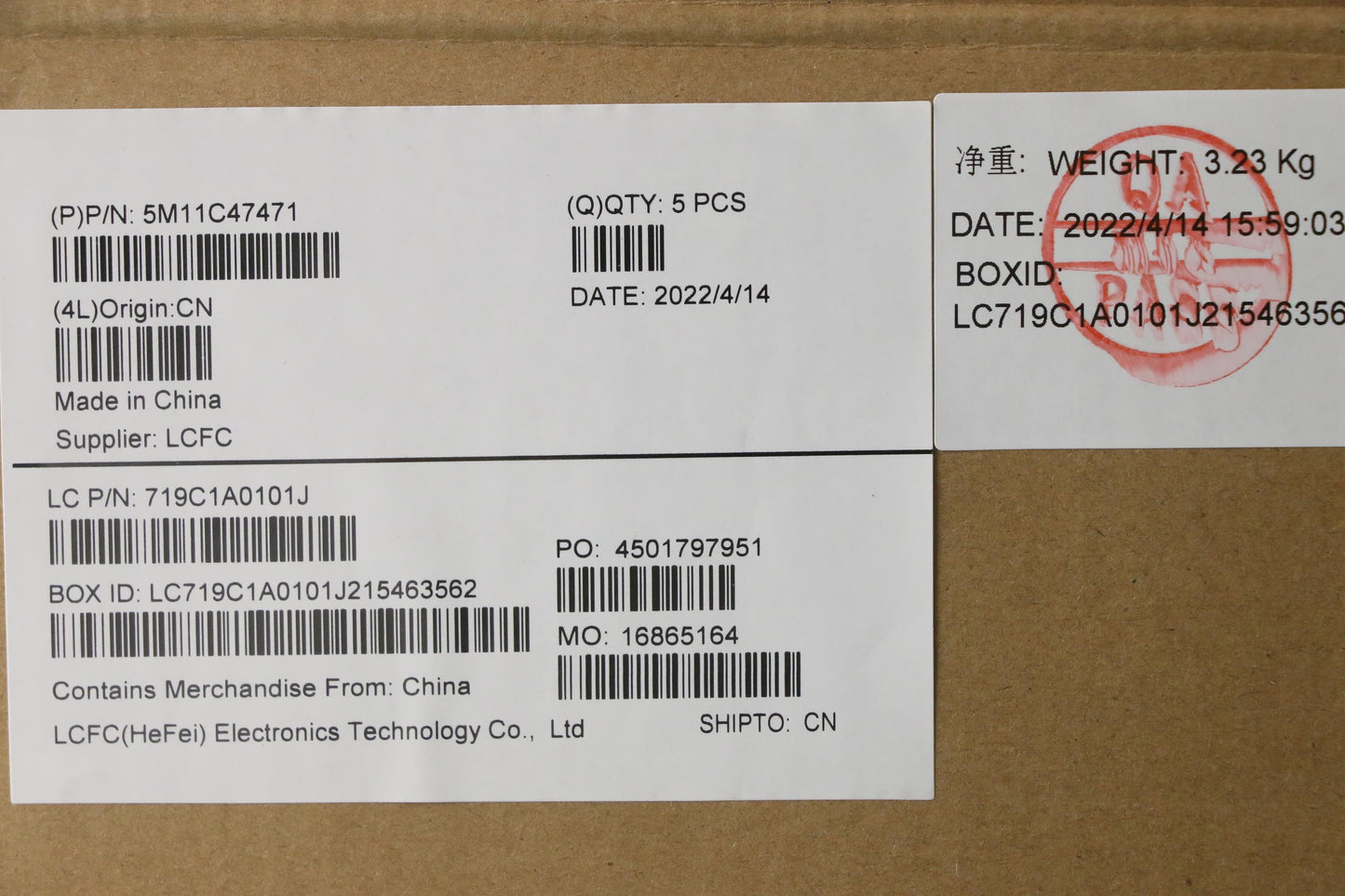 Lenovo Mech_Asm Kb C Tc Bklt(Pmx)Pt U - 5M11C47471