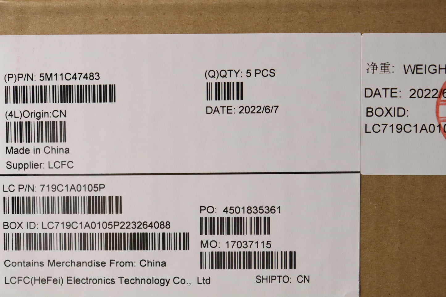 Lenovo Mech_Asm Kb C La Spa Bklt(Pmx) - 5M11C47483