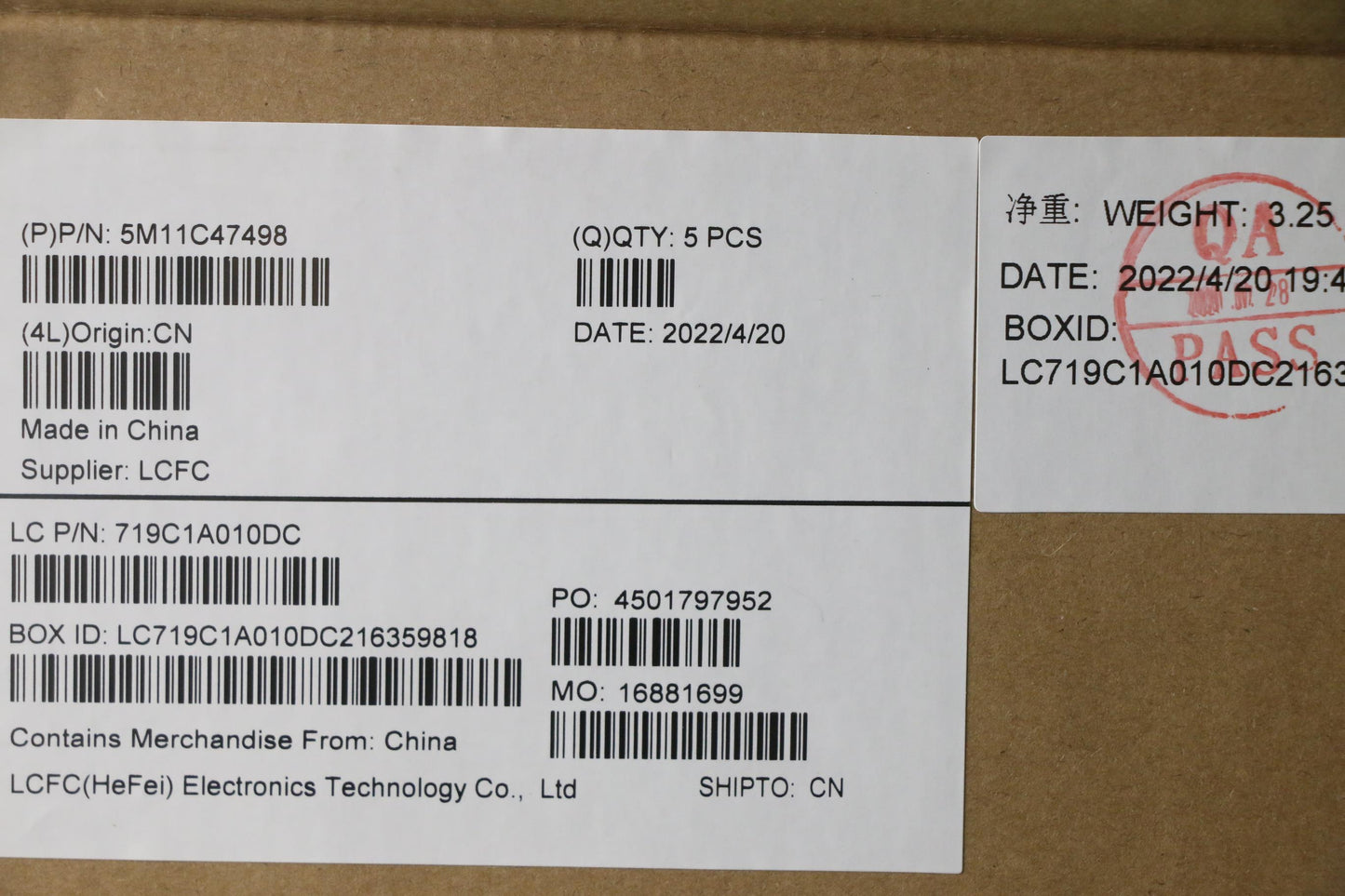 Lenovo Mech Assembly Kb C Eng Bklt(Pm - 5M11C47498
