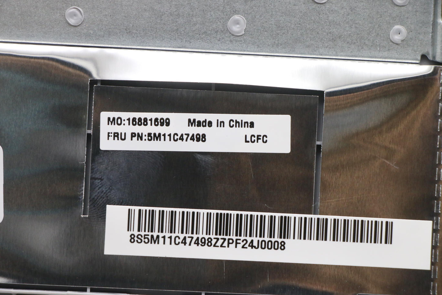 Lenovo Mech Assembly Kb C Eng Bklt(Pm - 5M11C47498