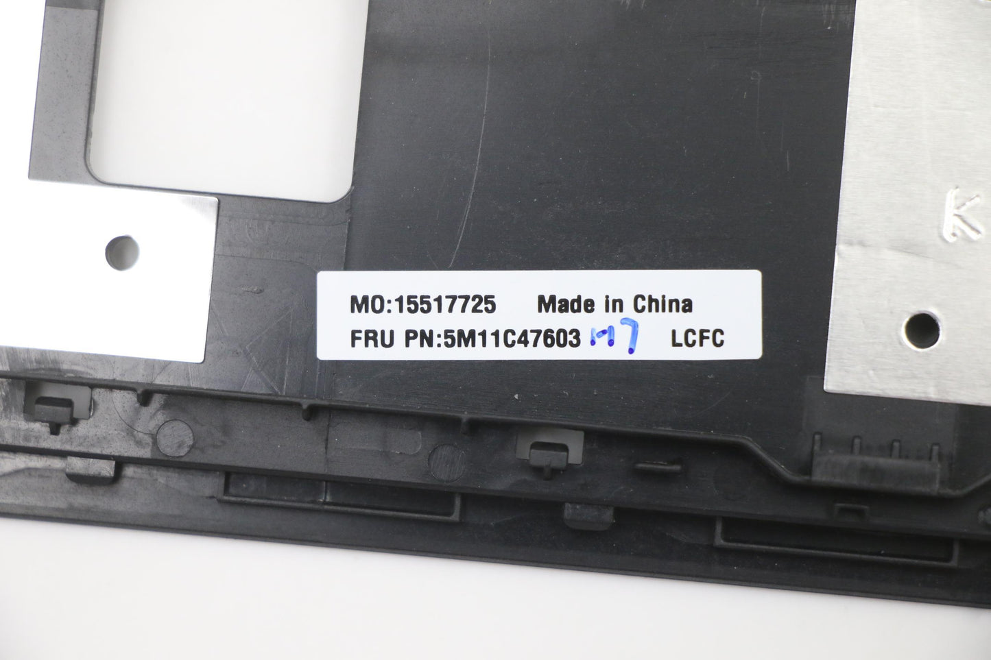 Lenovo C-Cover with Keyboard, USA English, Black, Backlight, Fingerprint Reader - 5M11C47603