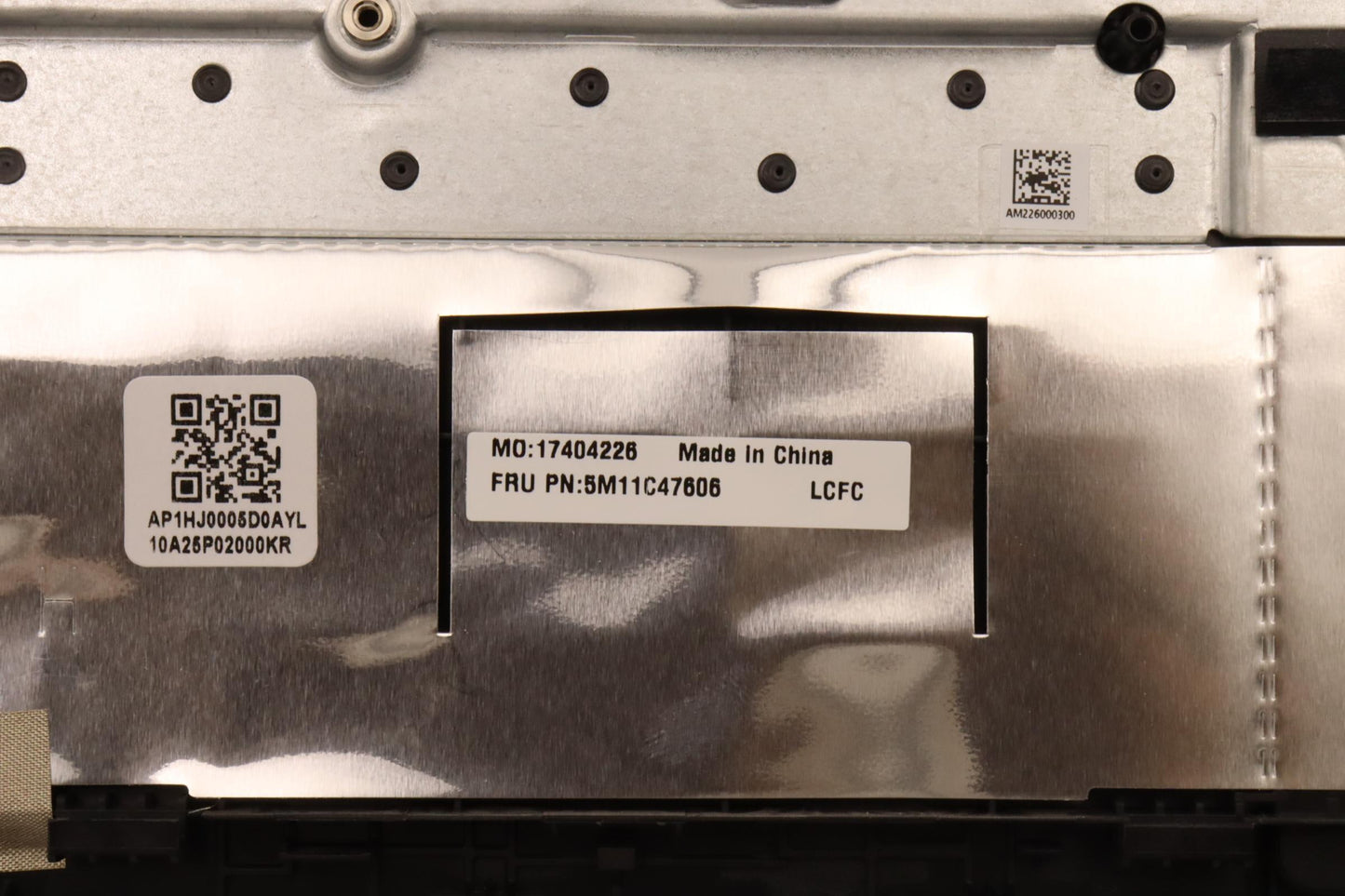 Lenovo Mech_Asm Kb C 058Fra Bklt(Pmx) - 5M11C47606