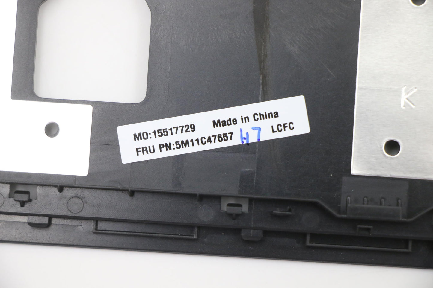 Lenovo Mech_Asm Kb C Nordic Bklt(Pmx) - 5M11C47657