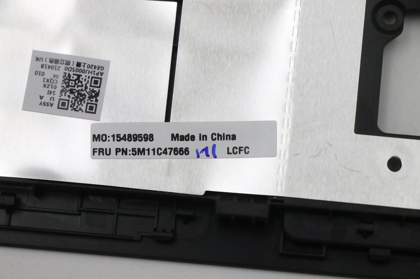 Lenovo Mech_Asm Kb C Uke Bklt(Pmx)Pt - 5M11C47666
