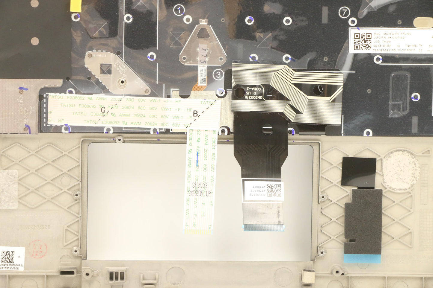Lenovo Mech_Asm Kbd W/C Thai (Ltn) Us - 5M11C47850