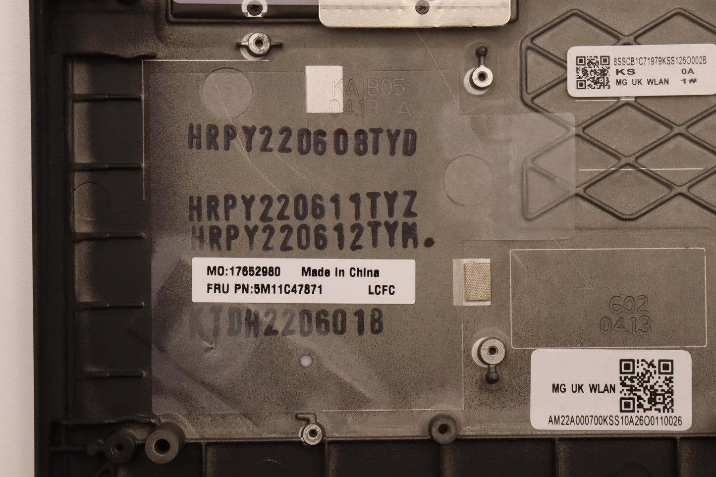 Lenovo Mech_Asm Kbd W/C 058Fra Bklt(T - 5M11C47871