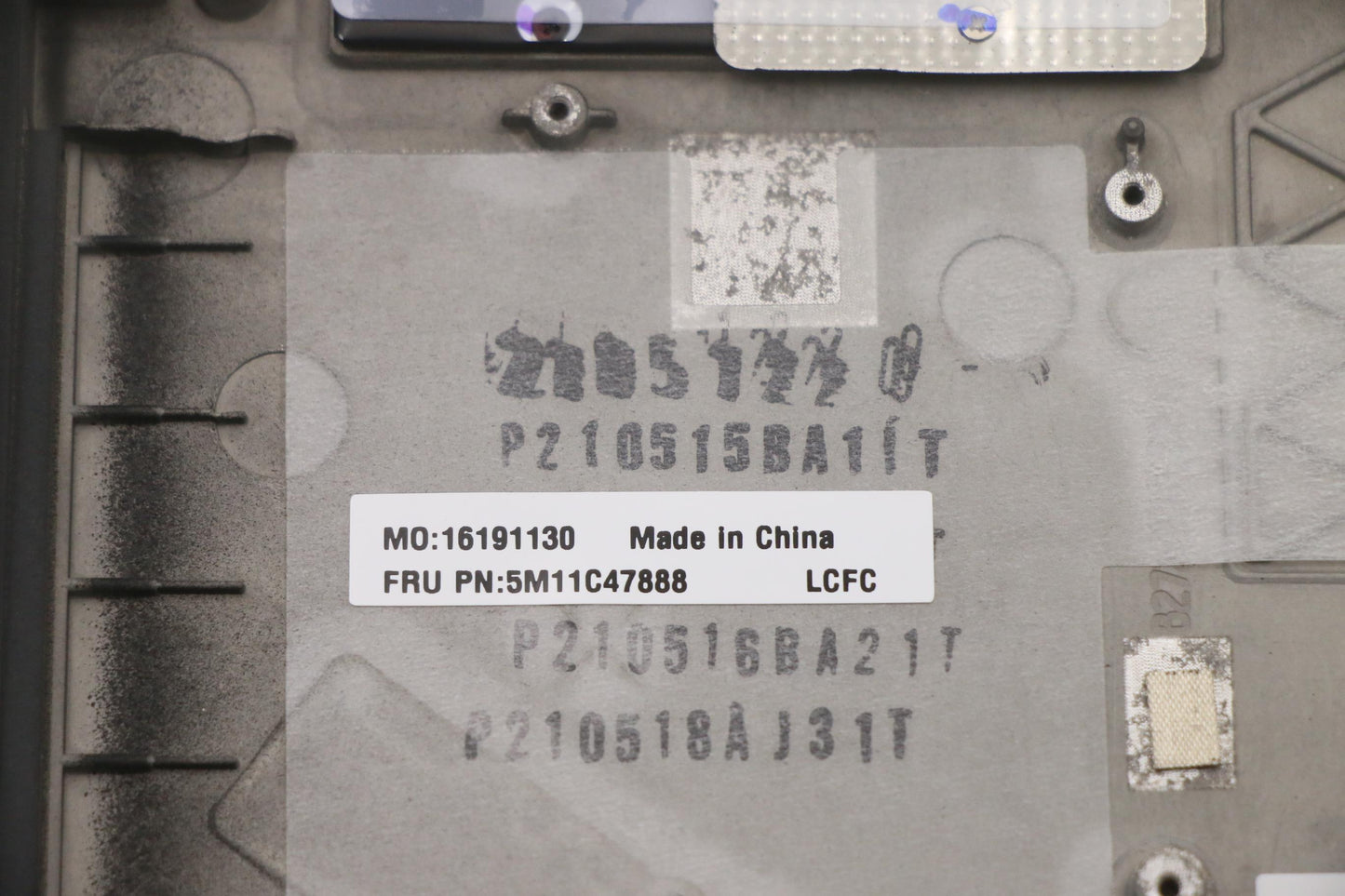 Lenovo Mech_Asm Kbd W/C Bul Bklt(Sun) - 5M11C47888