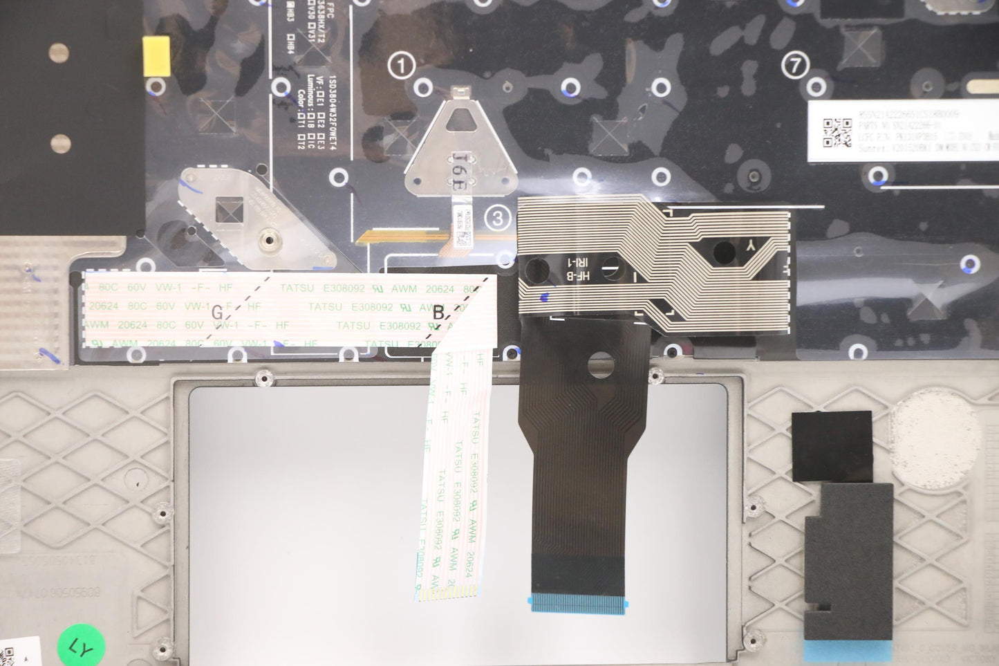 Lenovo Mech_Asm Kbd W/C Den Bklt(Sun) - 5M11C47900