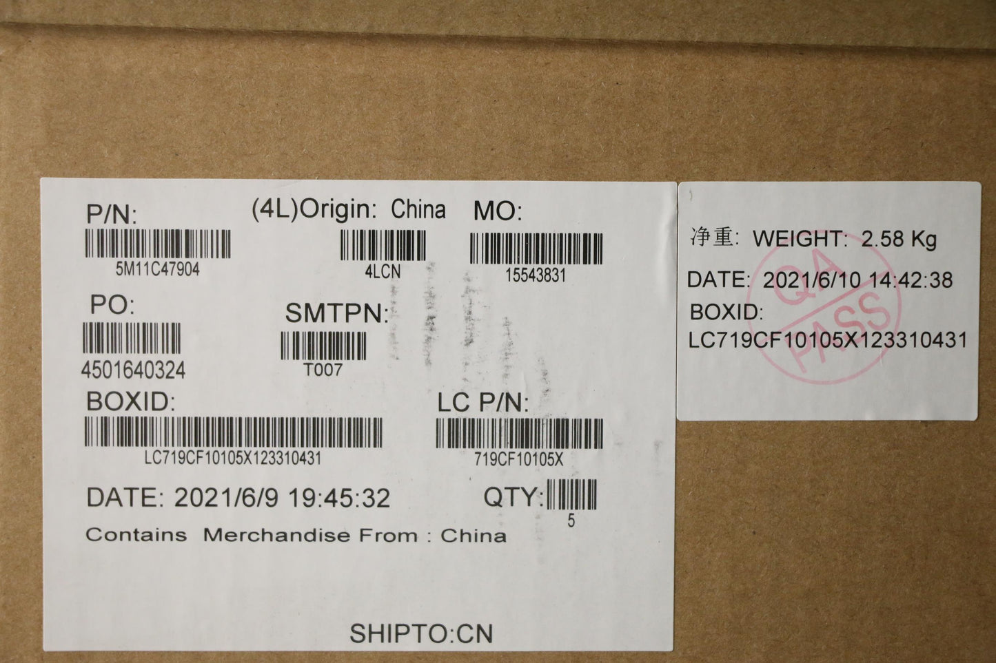 Lenovo Mech_Asm Kbd W/C Eng Bklt(Sun) - 5M11C47904