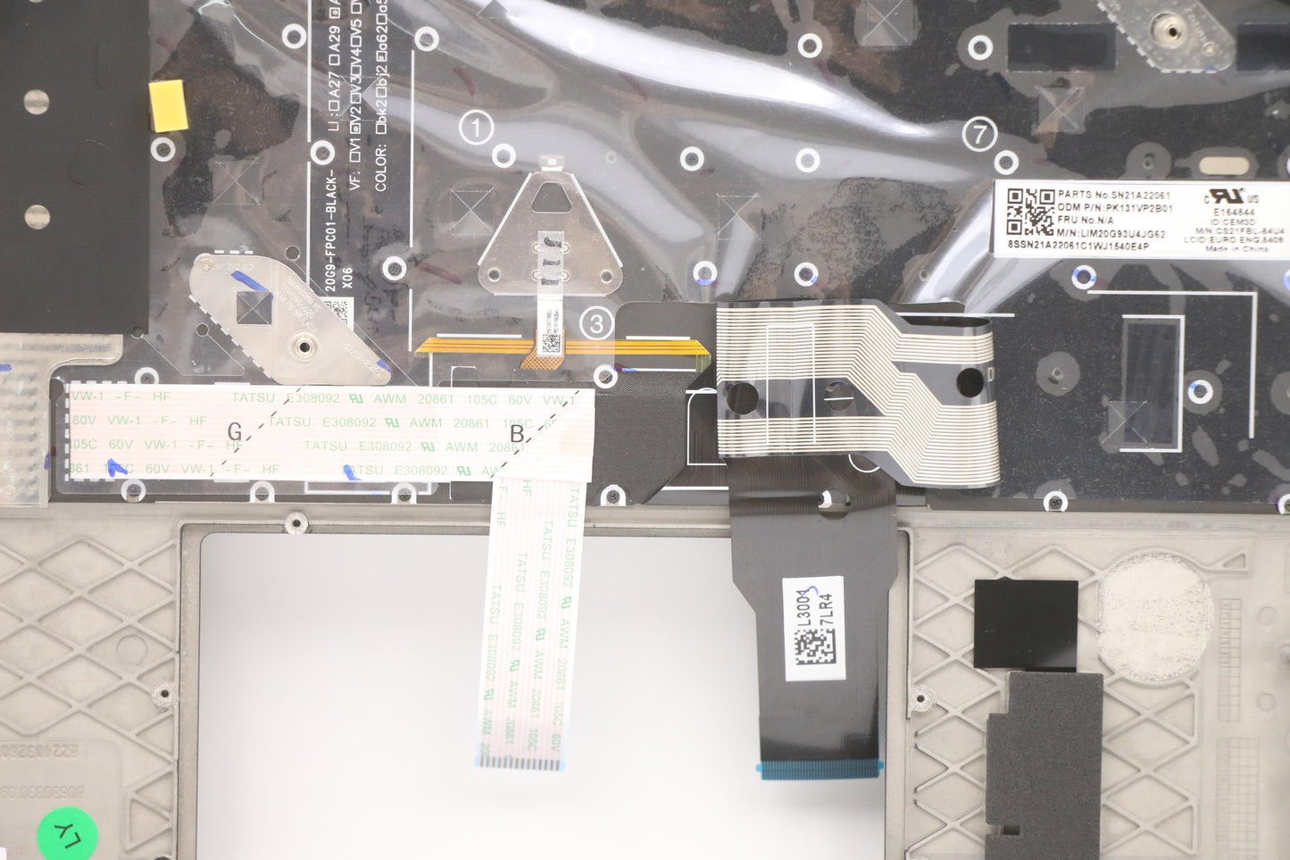 Lenovo Mech_Asm Kbd W/C Euroeng Bklt( - 5M11C47909