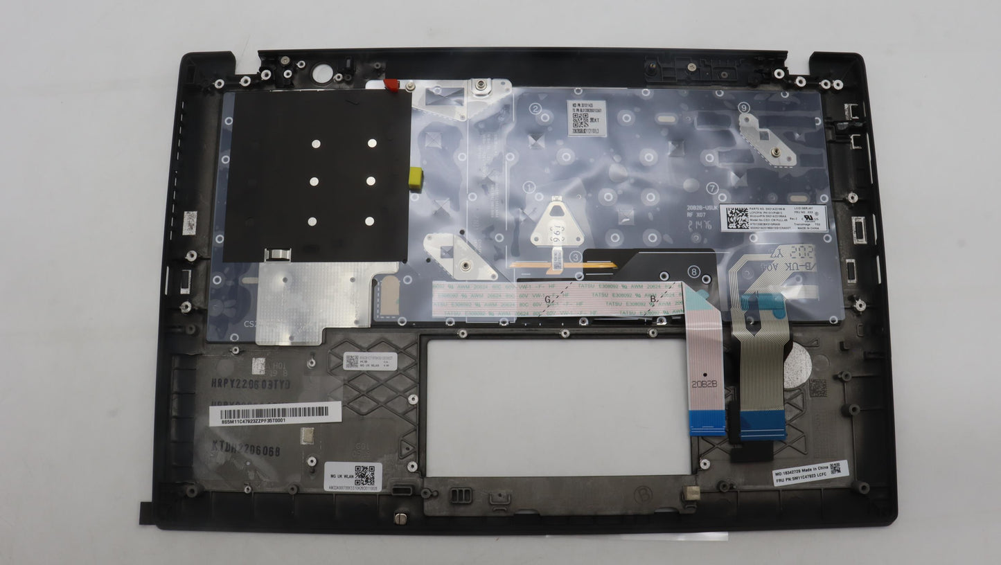 Lenovo Mech_Asm Kbd W/C Ger Bklt(Tra) - 5M11C47923
