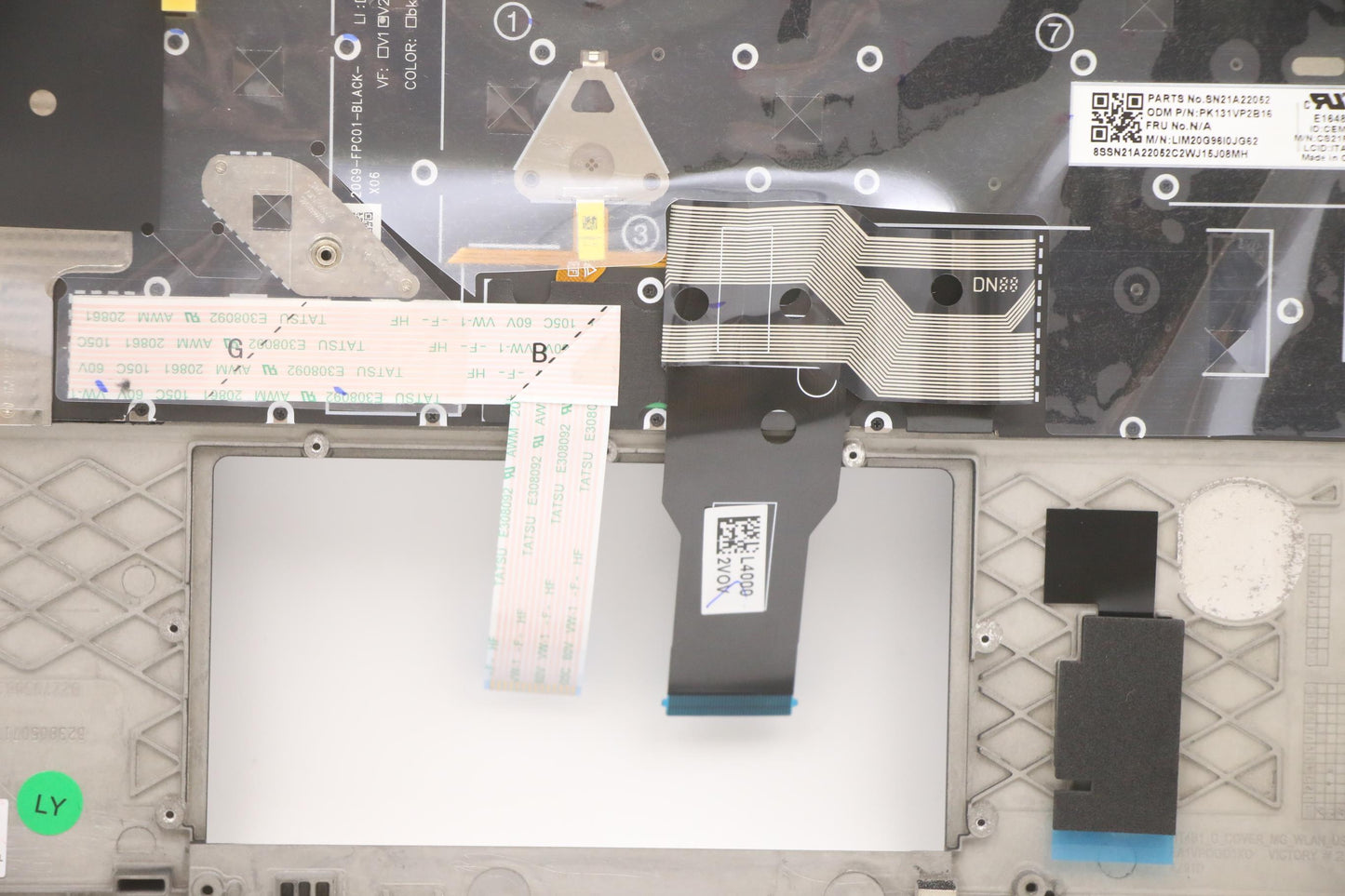Lenovo Mech_Asm Kbd W/C Ita Bklt(Chy) - 5M11C47945