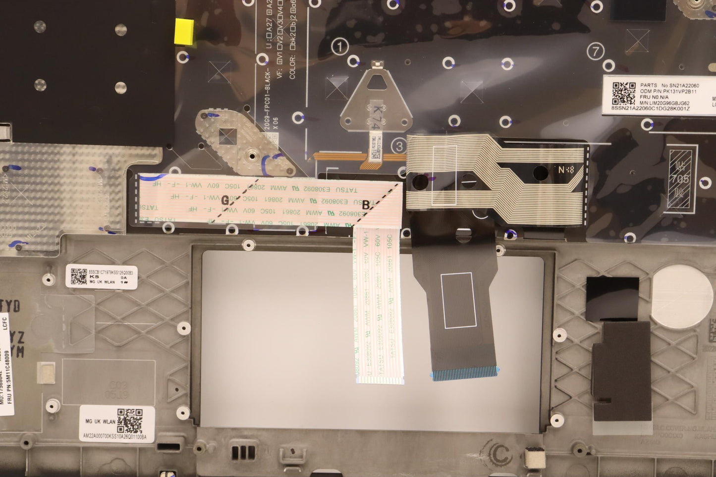 Lenovo Mech_Asm Kbd W/C Uke Bklt(Chy) - 5M11C48009