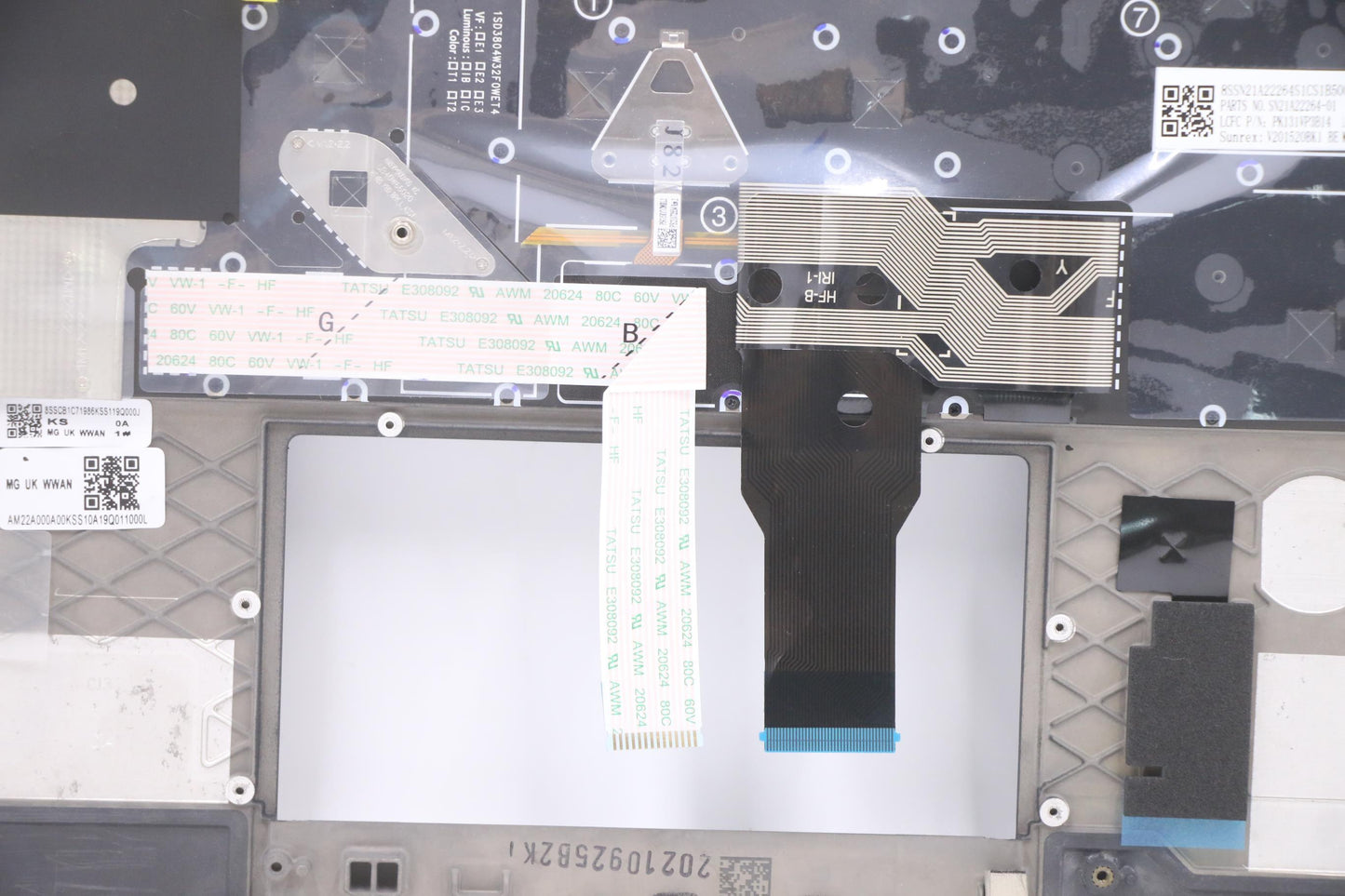 Lenovo Mech_Asm Kbd W/C Bel Bklt(Sun) - 5M11C48028