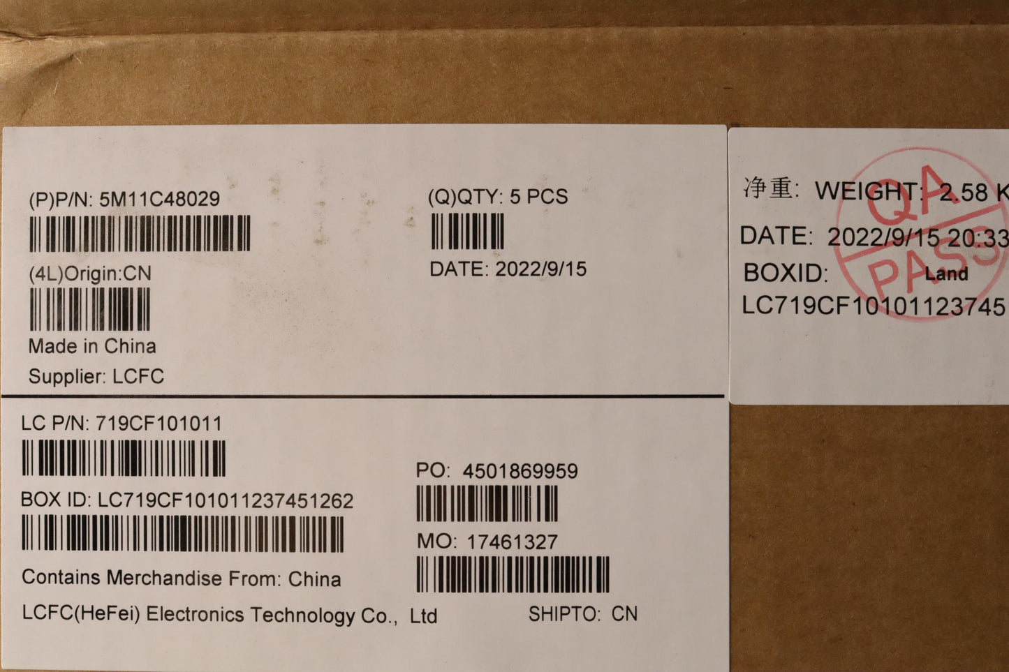 Lenovo Mech_Asm Kbd W/C Brl Bklt(Chy) - 5M11C48029