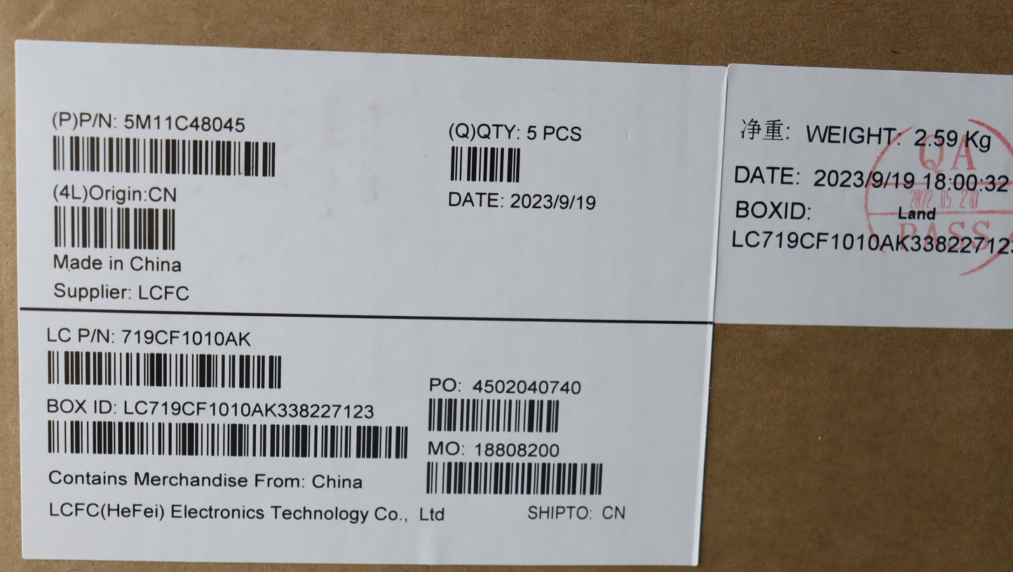 Lenovo Mech_Asm Kbd W/C Den Bklt(Chy) - 5M11C48045