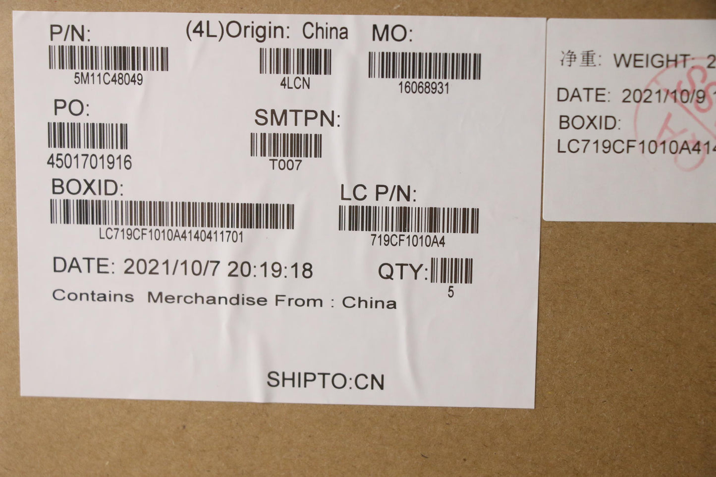 Lenovo Mech_Asm Kbd W/C Eng Bklt(Chy) - 5M11C48049
