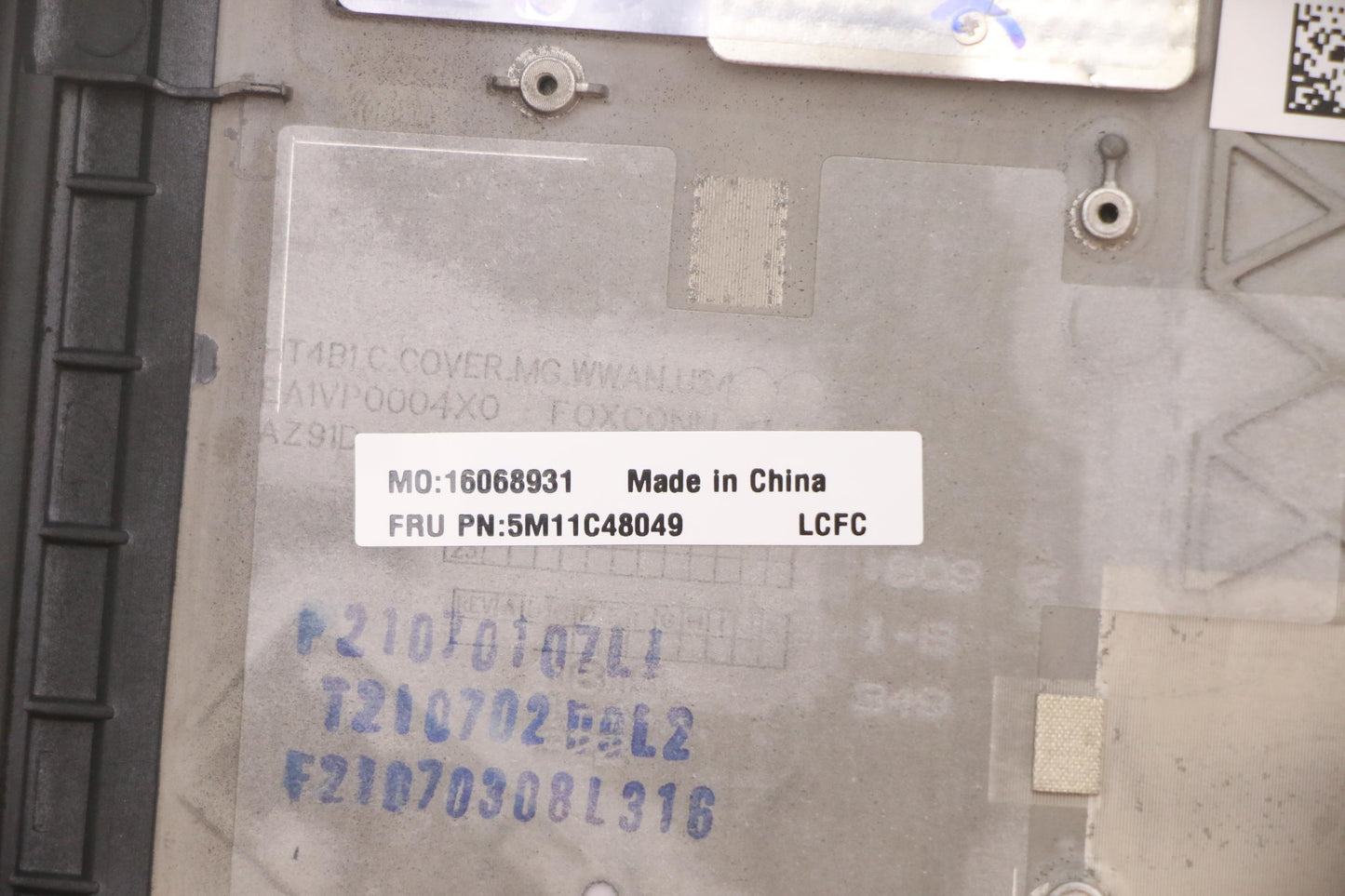 Lenovo Mech_Asm Kbd W/C Eng Bklt(Chy) - 5M11C48049