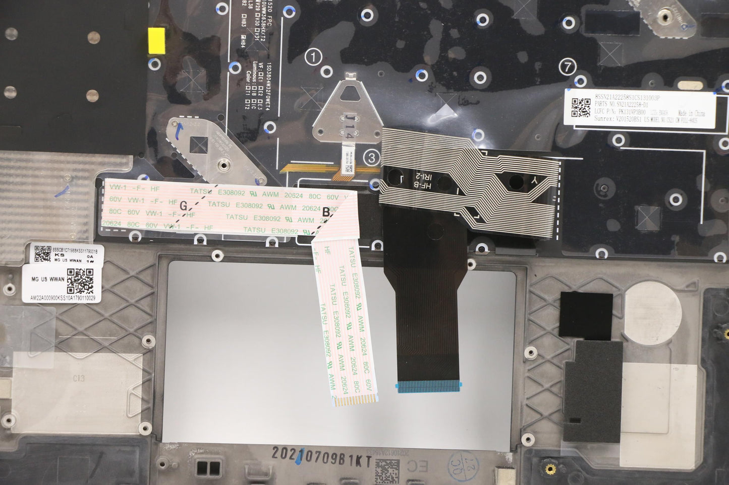 Lenovo Mech_Asm Kbd W/C Eng Bklt(Sun) - 5M11C48052