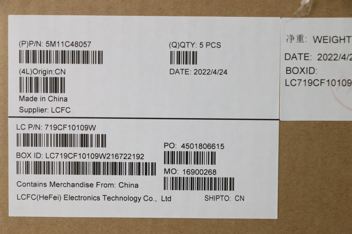 Lenovo Mech_Asm Kbdw/C Euroeng Bklt(C - 5M11C48057