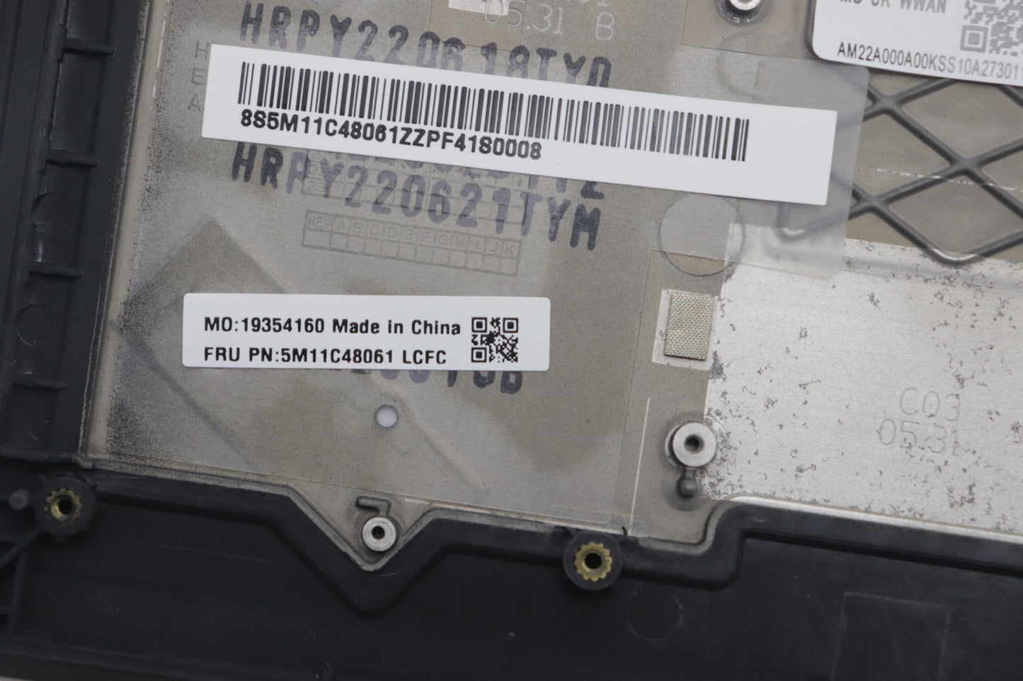 Lenovo Mech_Asm Kbd W/C Fra Bklt(Chy) - 5M11C48061