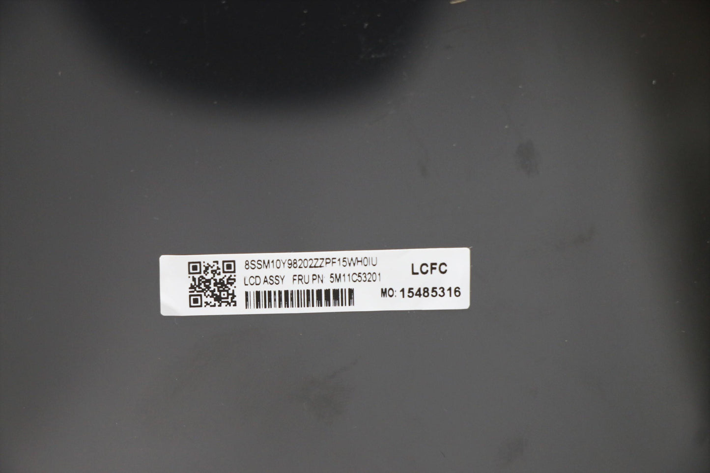 Lenovo LCD Module, 14" WUXGA, Anti-Glare, 400 nits, with IR & HD Camera - 5M11C53201