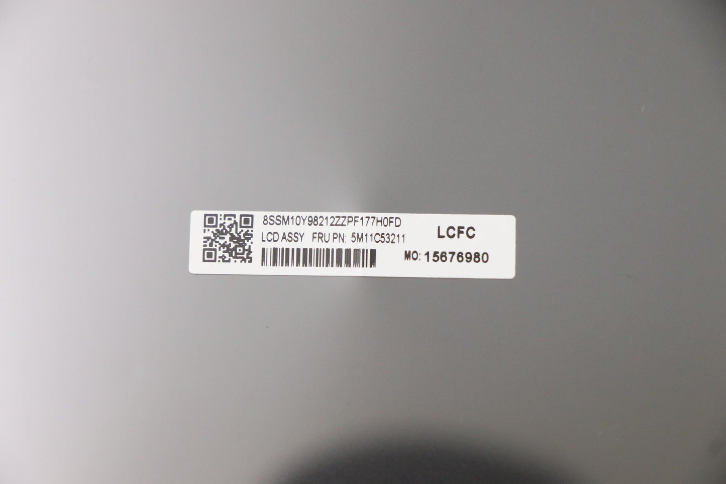 Lenovo LCD Module, 14" WUXGA, Non-Touch, Anti-Glare, IPS, 400 nits, 16.7M SRGB - 5M11C53211