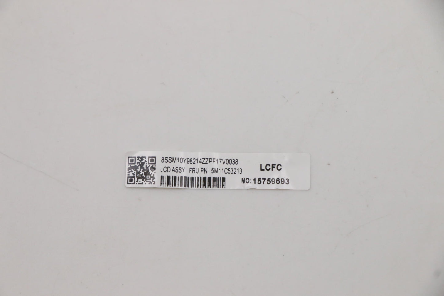 Lenovo LCD Module, 14", WUXGA, Touch, Anti-Glare, IPS, 400nit, w/ IR & HD Camera - 5M11C53213