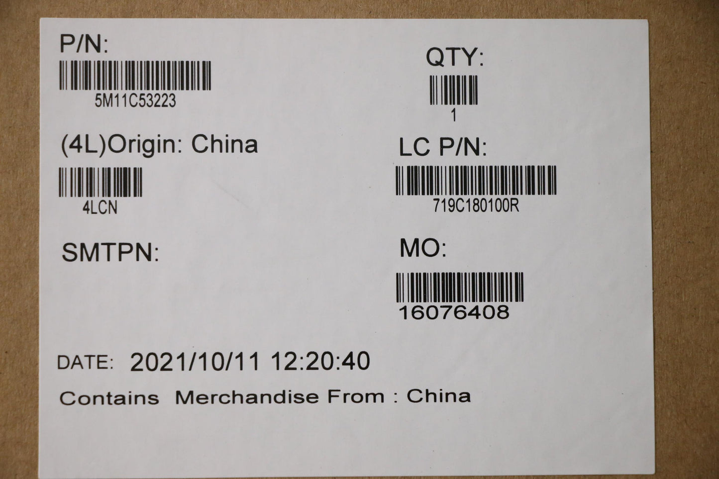 Lenovo Lcd - 5M11C53223