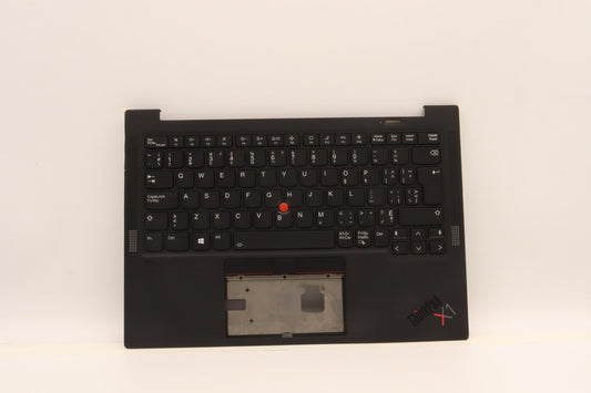 Lenovo C-Cover with Keyboard, Canadian French/English, Deep Black, Backlight, WLAN - 5M11C53239