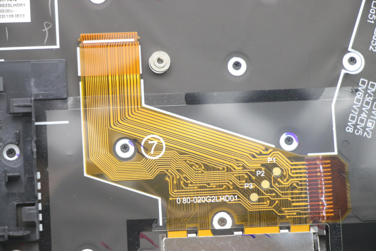 Lenovo Mech_Asm Grp Kbd Bzl,Hbw,Wl,Db - 5M11C53242
