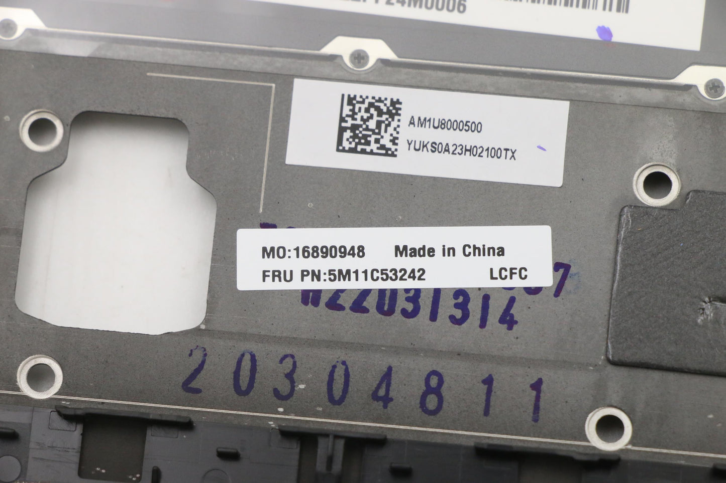Lenovo Mech_Asm Grp Kbd Bzl,Hbw,Wl,Db - 5M11C53242