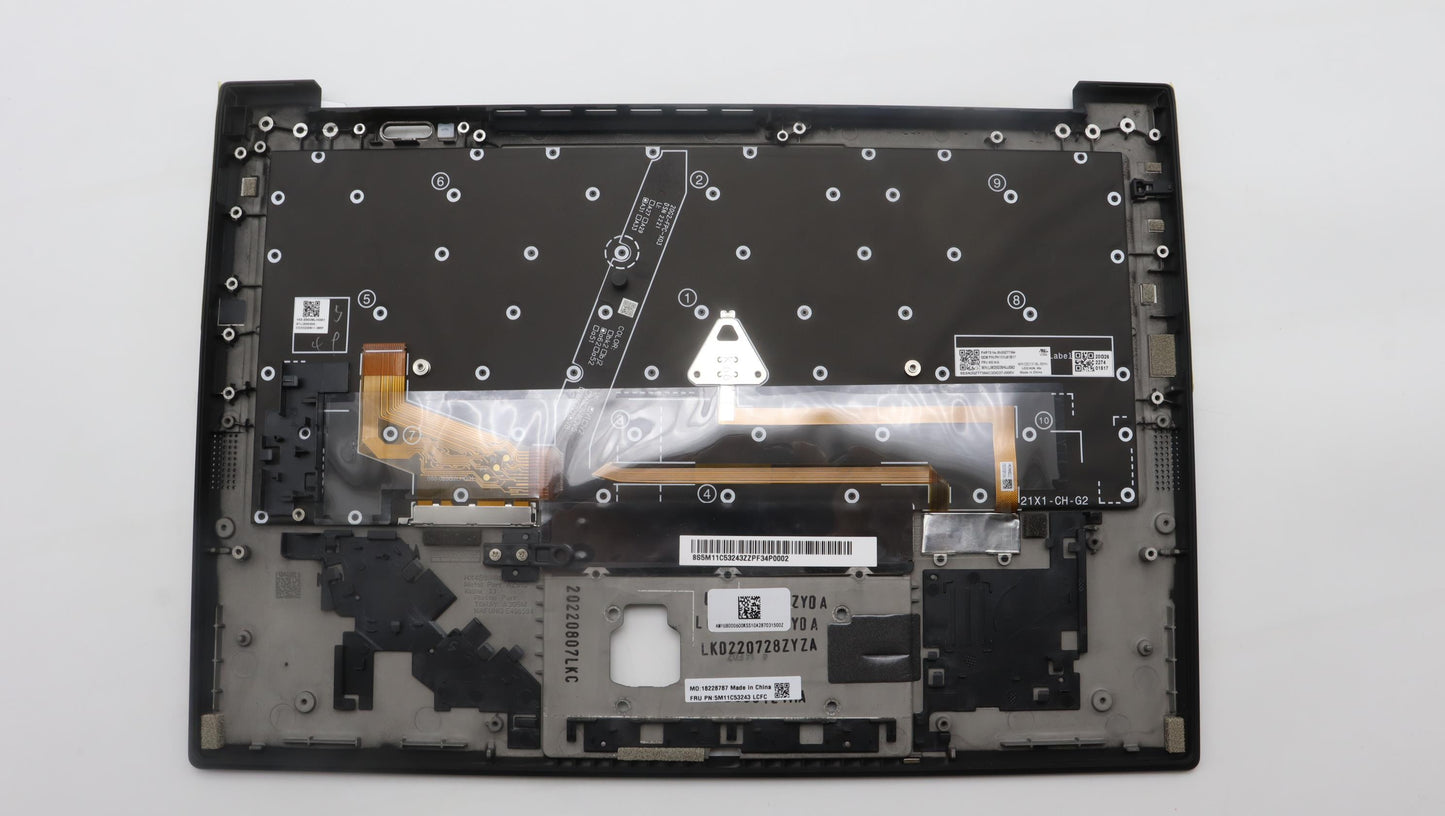 Lenovo Mech_Asm Grp Kbd Bzl,Hun,Wl,Db - 5M11C53243