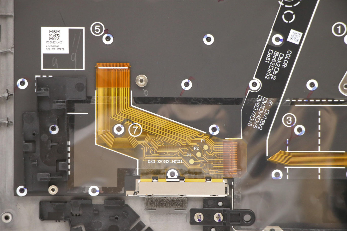 Lenovo Mech_Asm Grp Kbd Bzl,Ind Eng,W - 5M11C53245