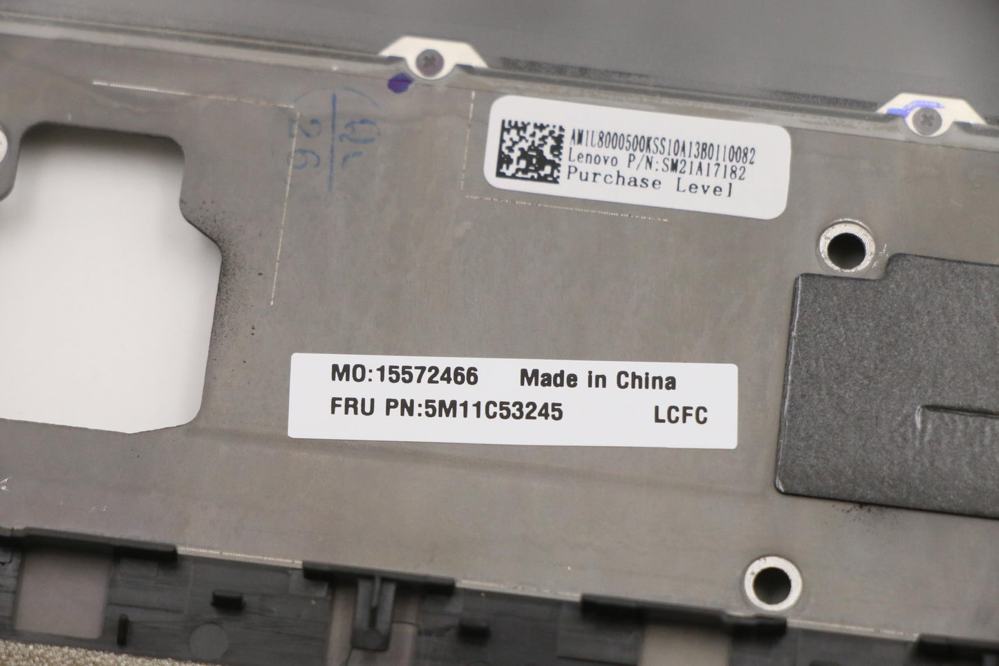 Lenovo Mech_Asm Grp Kbd Bzl,Ind Eng,W - 5M11C53245