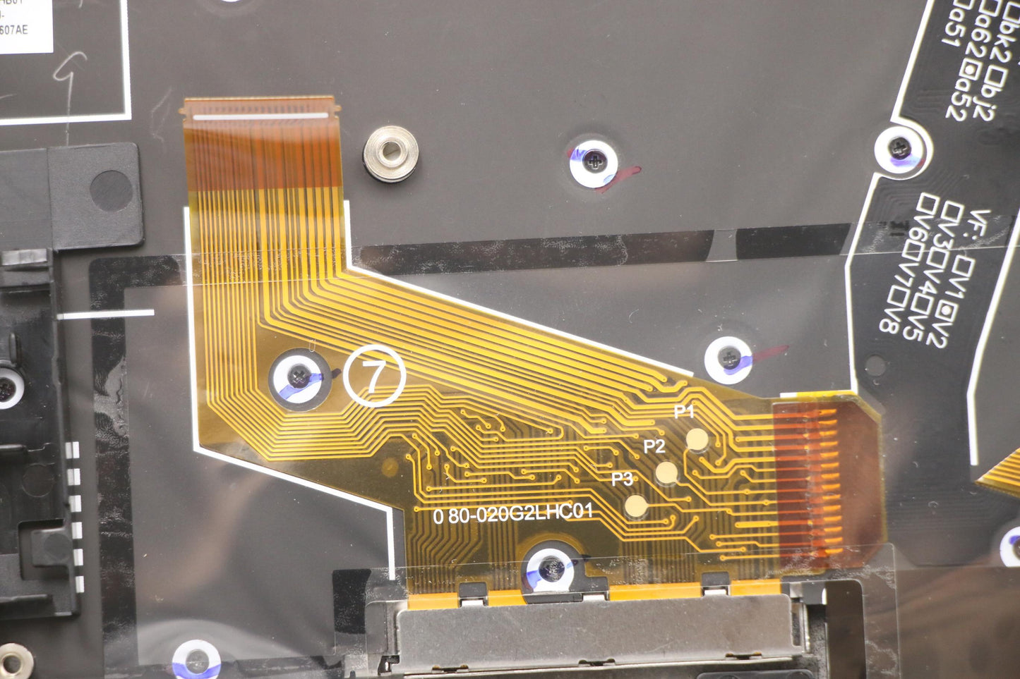 Lenovo Mech_Asm Grp Kbd Bzl,Jpn,Wl,Db - 5M11C53247