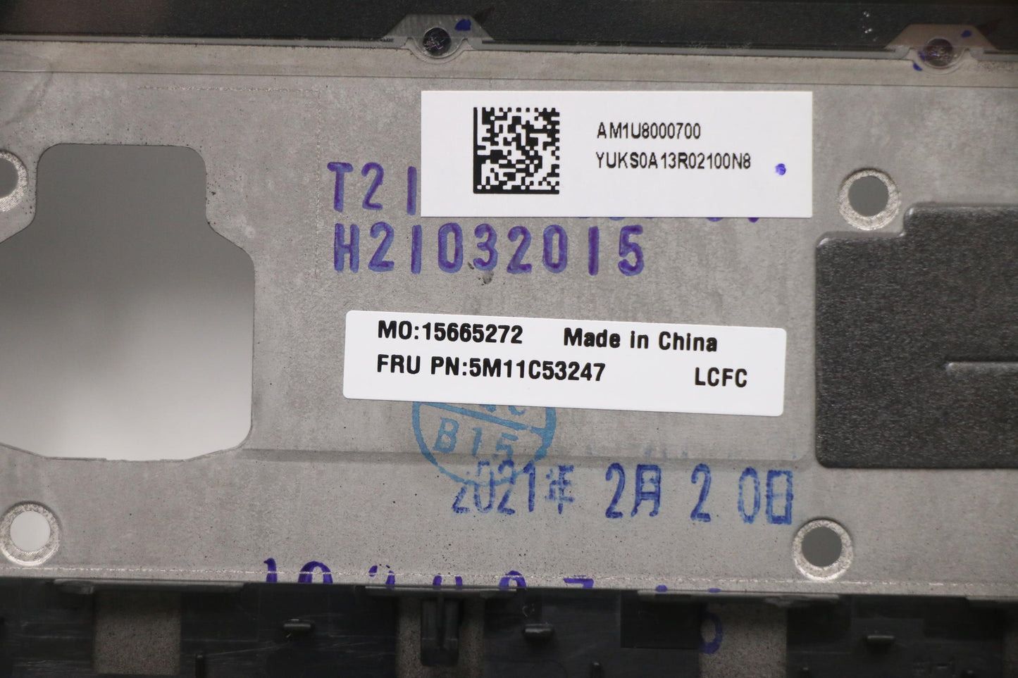 Lenovo Mech_Asm Grp Kbd Bzl,Jpn,Wl,Db - 5M11C53247
