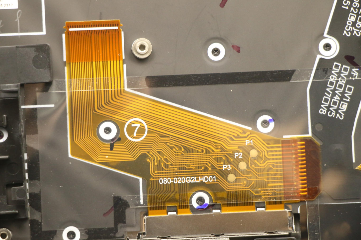 Lenovo C-Cover with Keyboard, Spanish LA, Deep Black, Backlit, WLAN Support - 5M11C53249