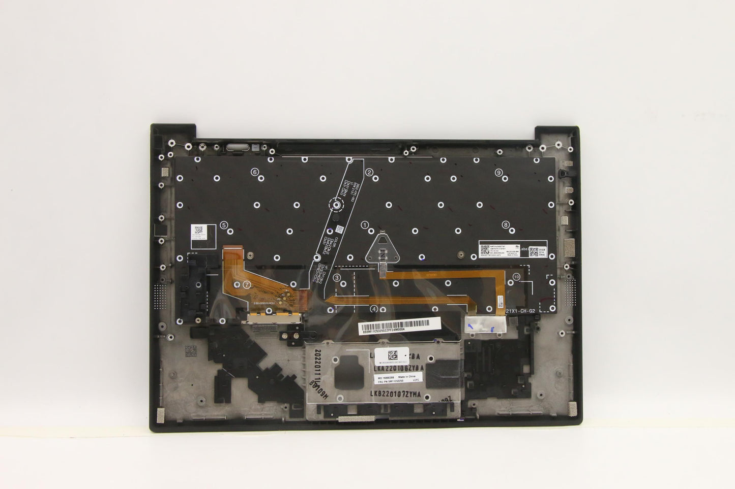 Lenovo Mech_Asm Grp Kbd Bzl,Nor,Wl,Db - 5M11C53250