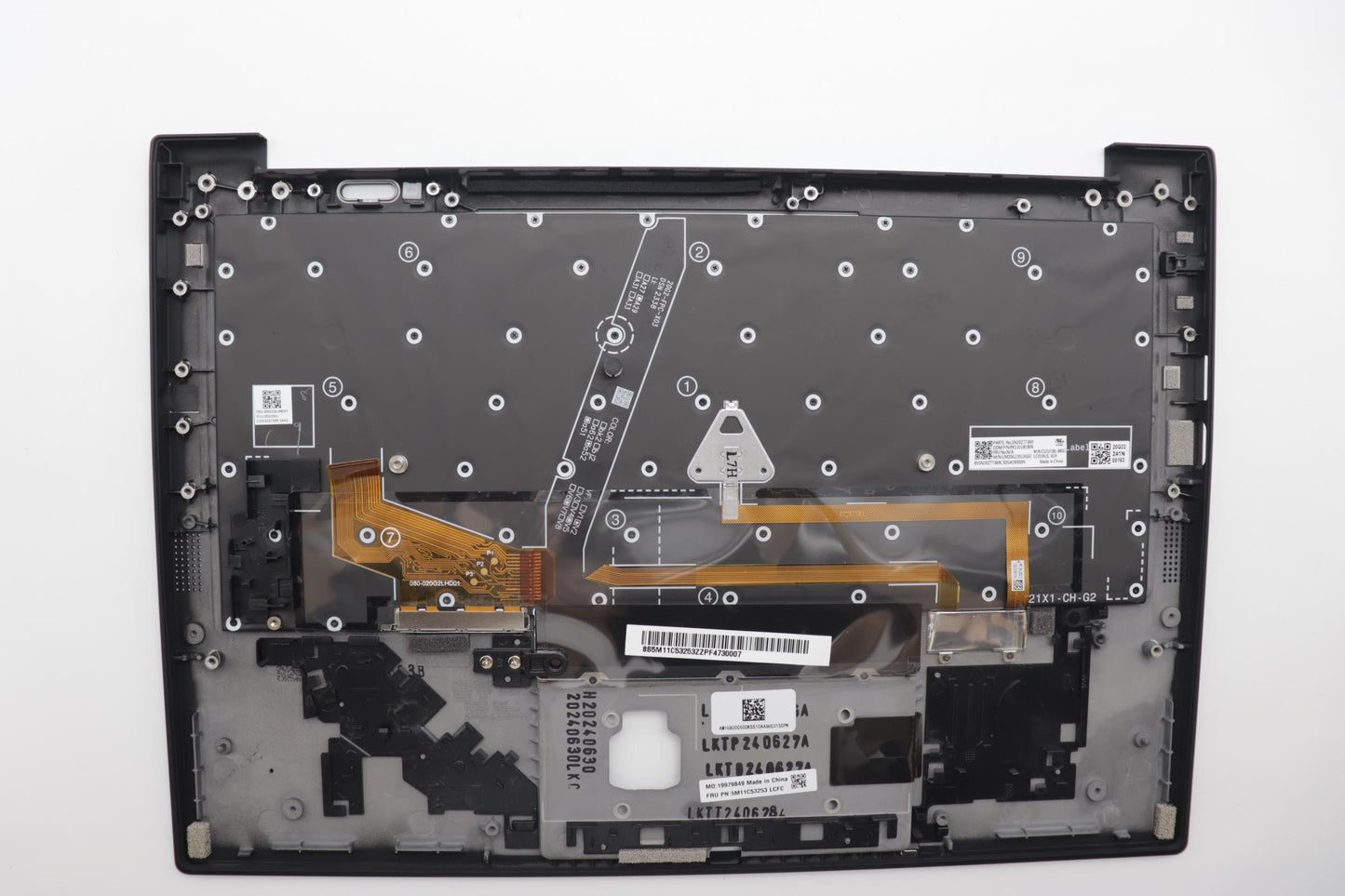 Lenovo Mech_Asm Grp Kbd Bzl,Rus,Wl,Db - 5M11C53253