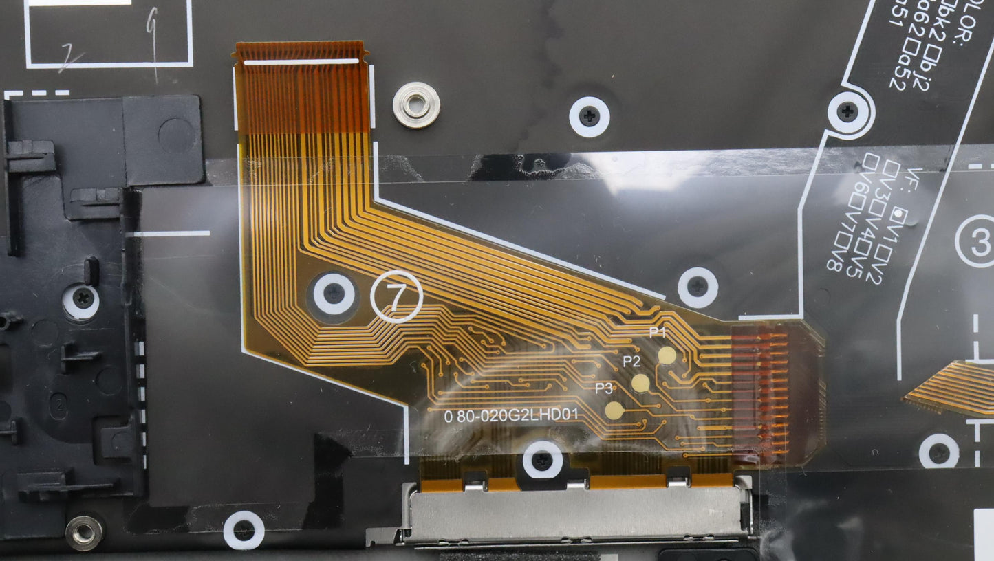 Lenovo Mech_Asm Grp Kbd Bzl,Sws,Wl,Db - 5M11C53257