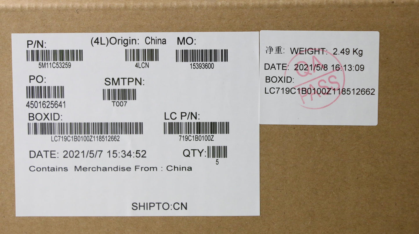 Lenovo Mech_Asm Grp Kbd Bzl,Thai,Wl,D - 5M11C53259