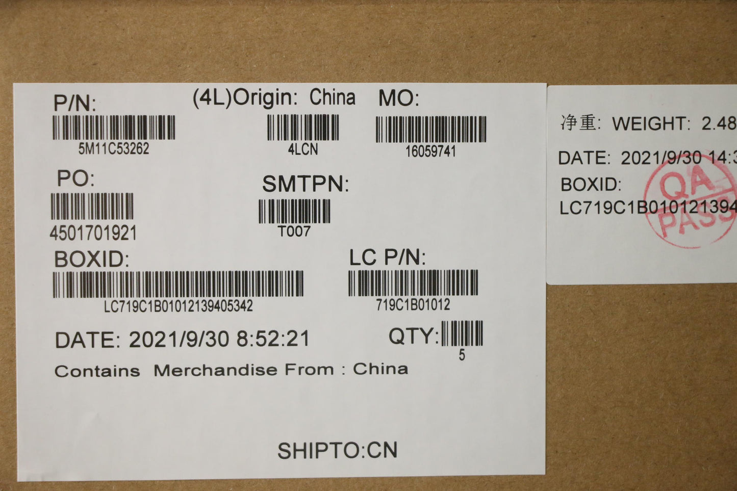 Lenovo Mech_Asm Grp Kbd Bzl,Uke,Wl,Db - 5M11C53262