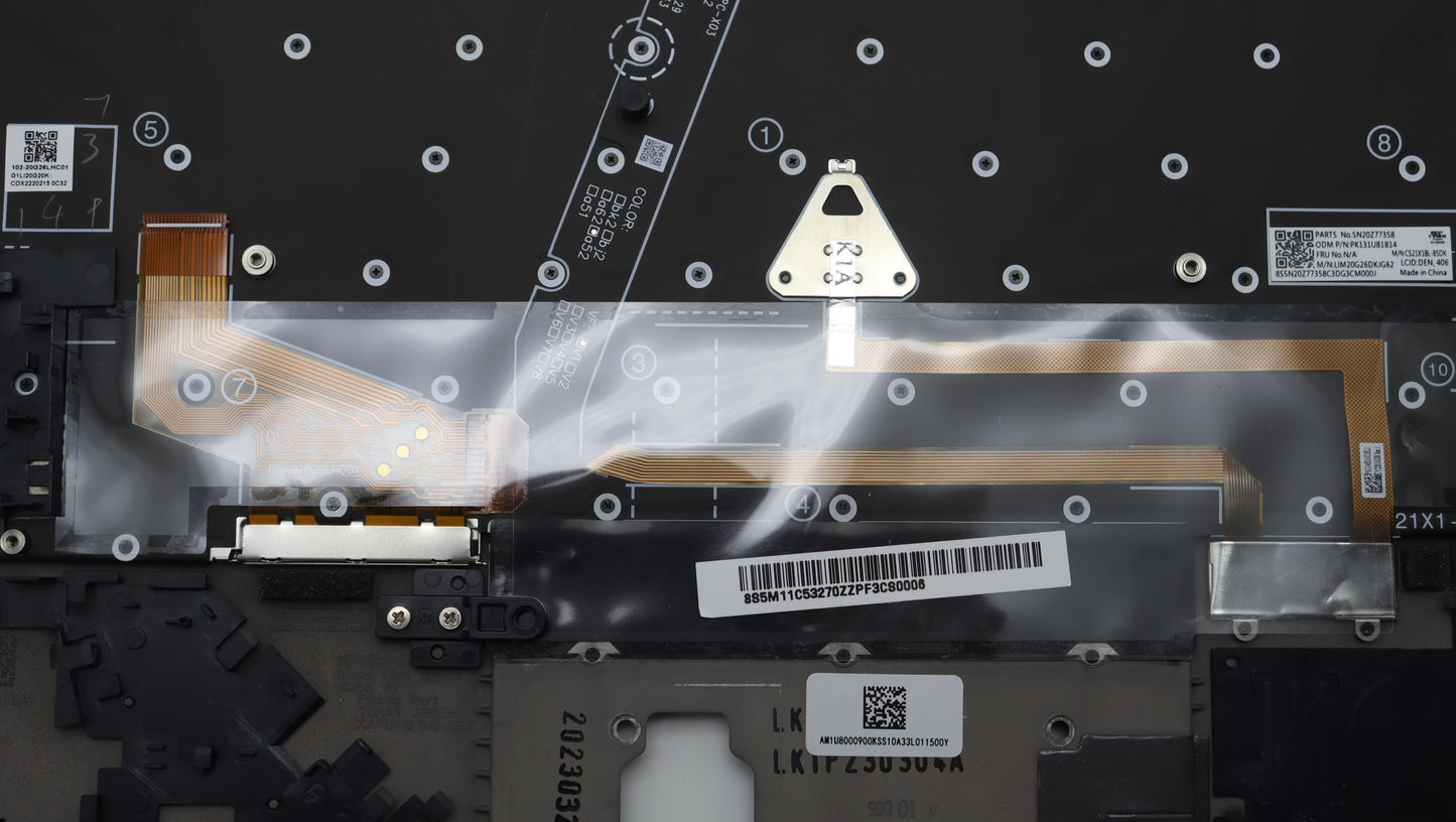 Lenovo Mech_Asm Grp Kbd Bzl,Den,Ww,Db - 5M11C53270