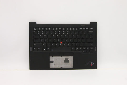 Lenovo C-Cover with Keyboard, USA English, Deep Black, Backlight, WWAN - 5M11C53271
