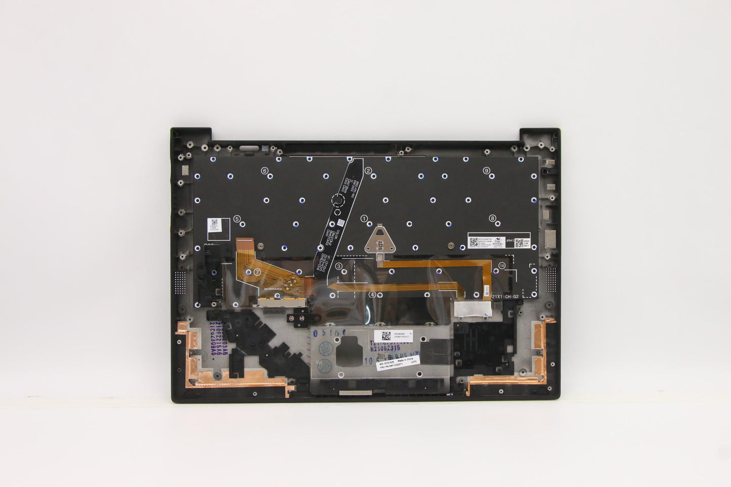 Lenovo C-Cover with Keyboard, USA English, Deep Black, Backlight, WWAN - 5M11C53271